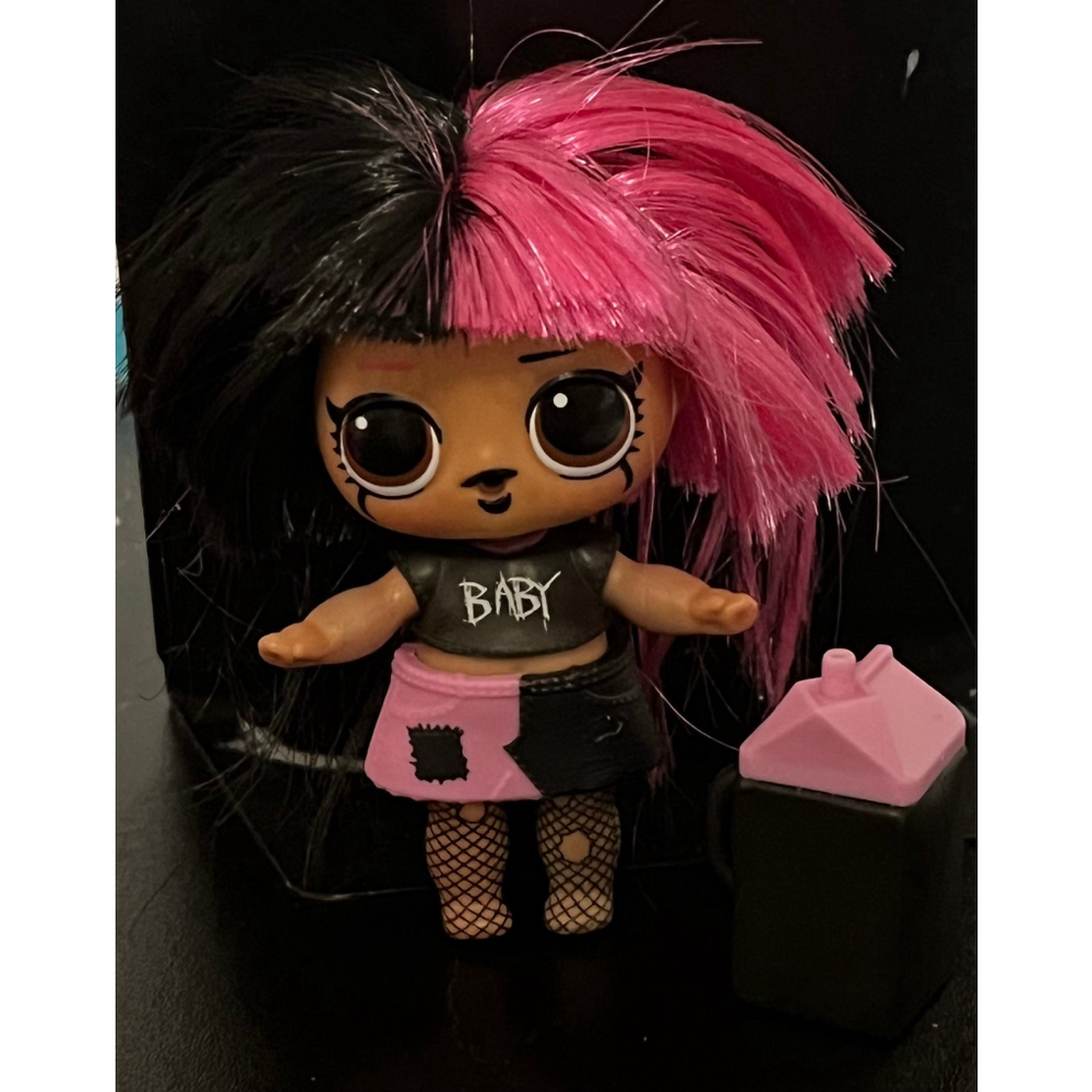 Lol Surprise Doll Metal Chick Babe Big Sis Sister Hair Goals Series Rocker